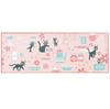 Senko Delivery Service Jiji and the Kitchen Long 45 X 120 53810 Kiki's Mat, Approx. Cm, Pink,