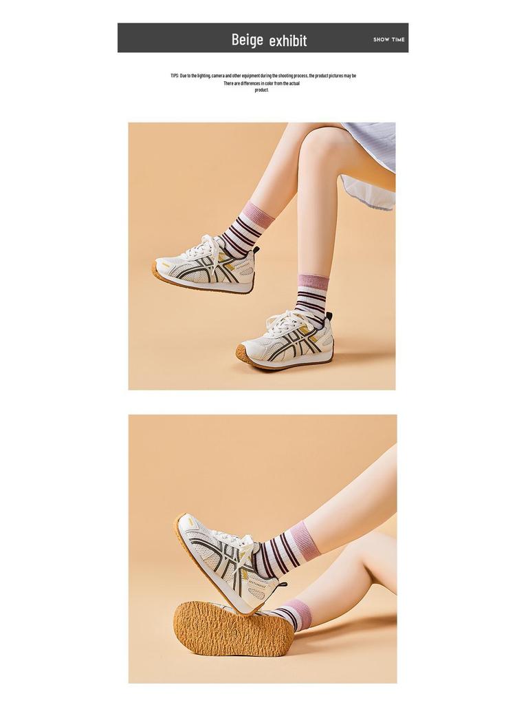 Retro Agande Women's 2025 Thick-Soled Breathable Running & Hiking Shoes