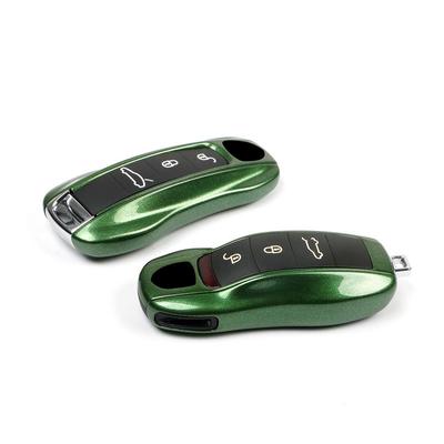 Porsche Key Shell for Cayenne, Macan, 911, Panamera, 718/Taycan - Mamba Green