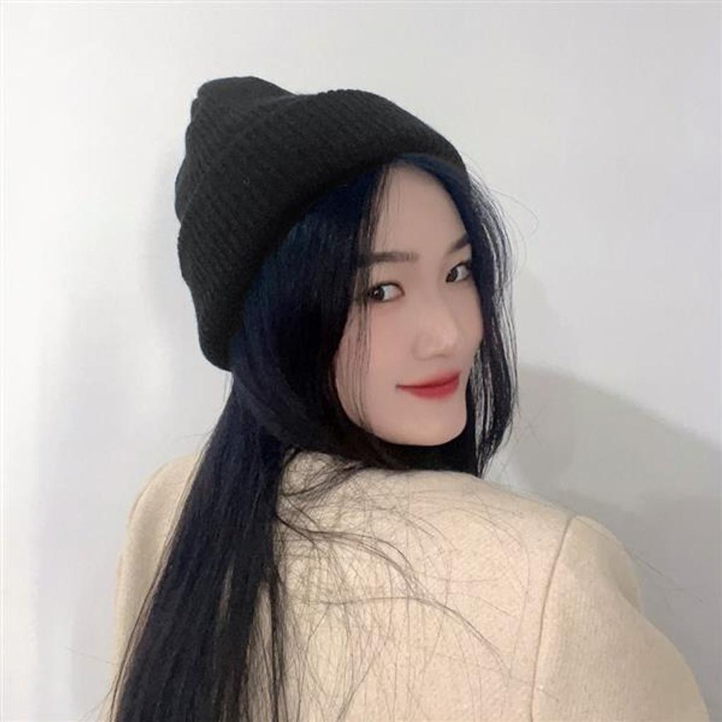Basic Knit Beanie (Black)
