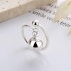 Xiaomi BF CLUB 925 Sterling Rings for Women Simple Geometric Handmade Irregular Retro Tassel Ball Ring Allergy For Birthday Gift
