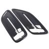 2 Pcs Engine Hood   Vent Cover Carbon   Front Upper Bonnet Hood   Outlet Cover Replacement for     2018 to 2023