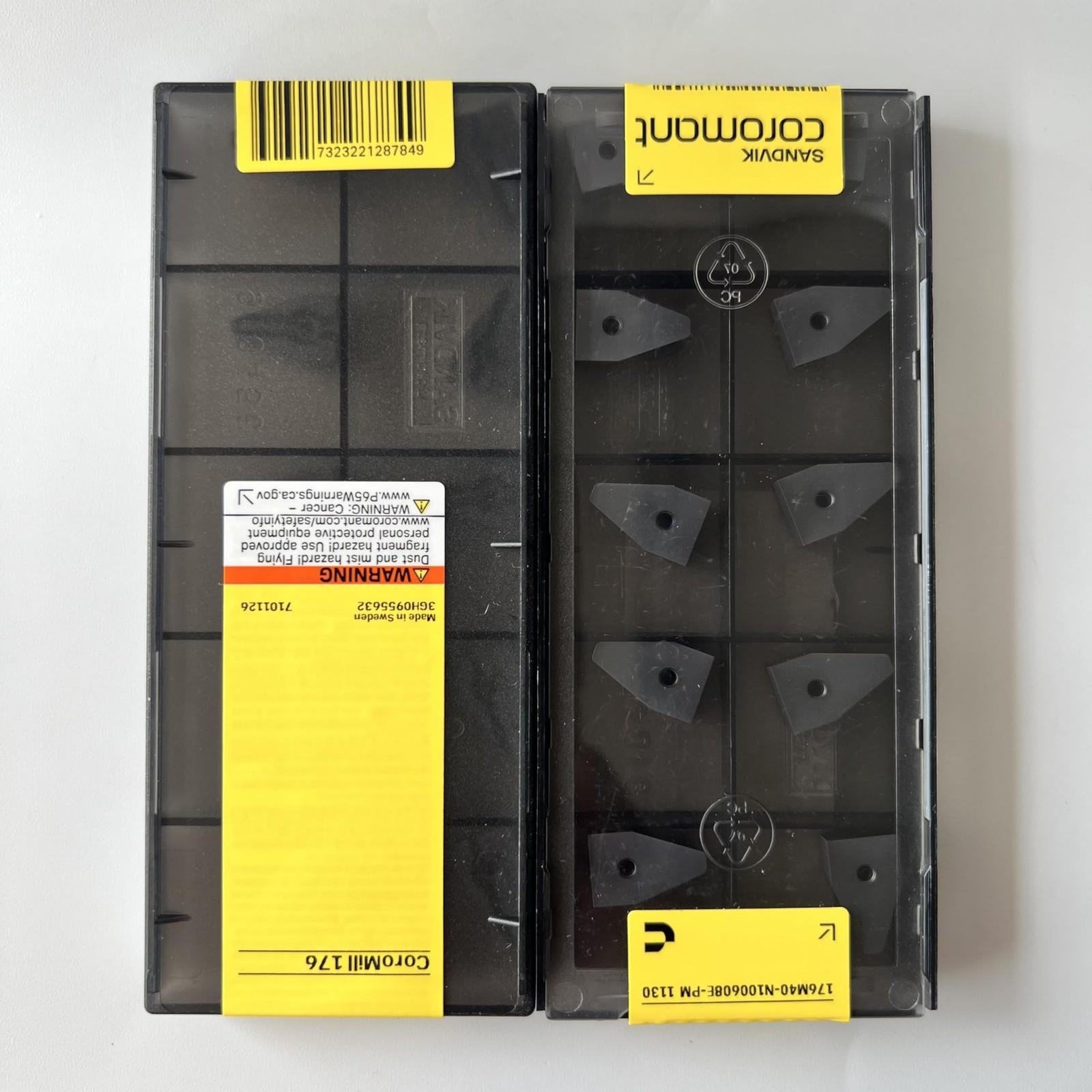 

SANDVIK / 176M40-N100608E-PM 1130 / Original Swedish hard alloy blade 10 Pcs