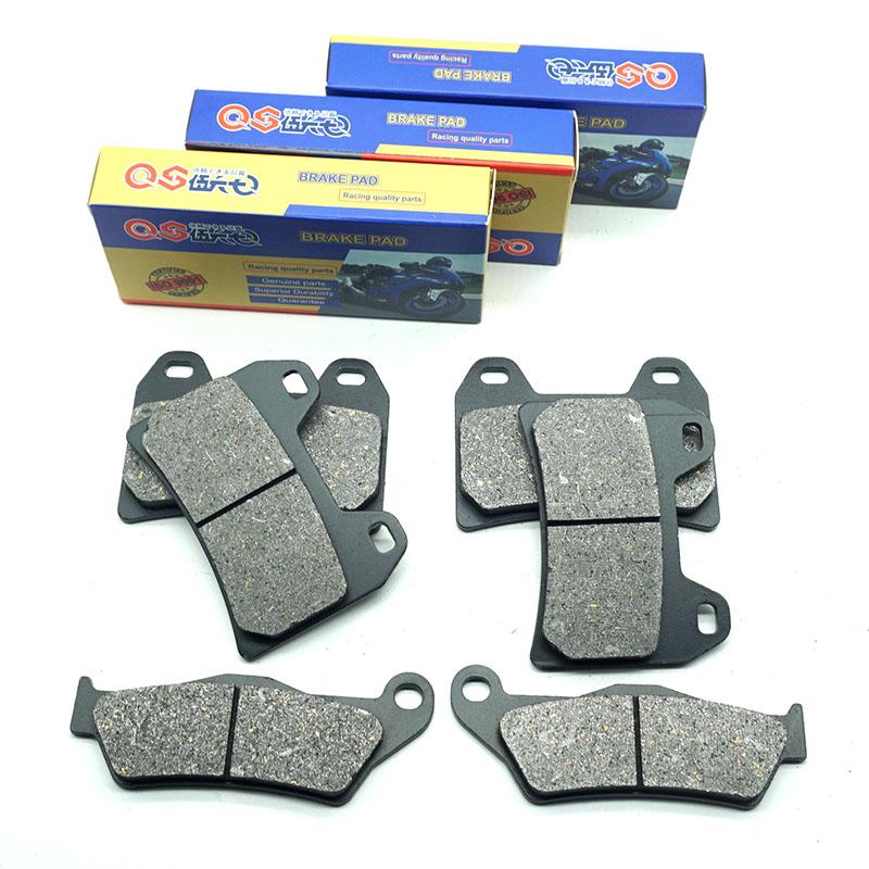 Motorcycle Front Rear Brake Pads for MOTO-GUZZI V1100 Breva 2005-2007 1200 Sport 4V ABS 2012-2014 Griso 8V 2007-2013 V 1100