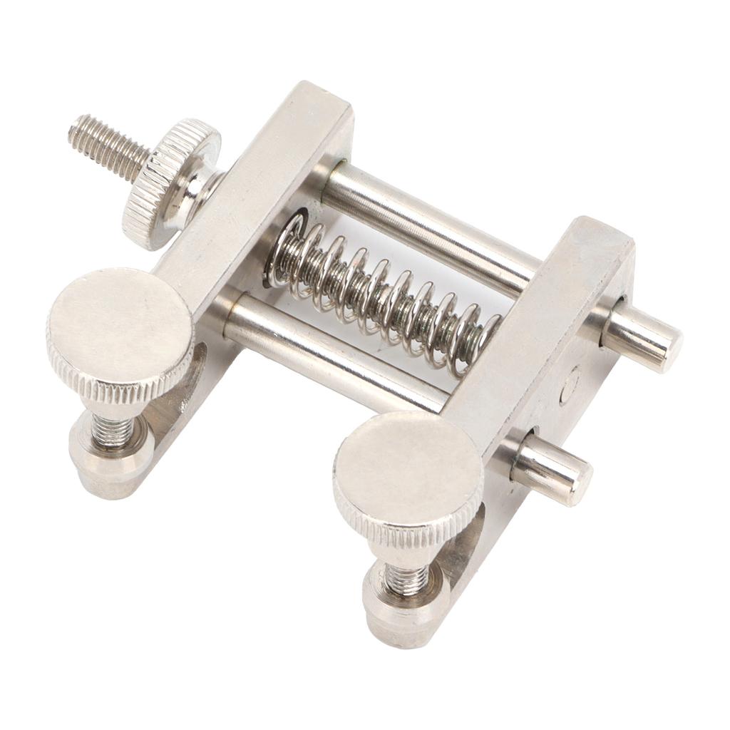 Violin Edge Clamp Crack Repair Tool Luthier Making Viola Cello Mounting Head FixtureSilver