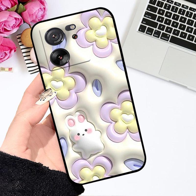 Case For Redmi K60 Ultra Phone Cover K 60 Extreme Edition K60E Soft Silicone TPU Fundas For Redmi K60 Pro Cartoon Painted Shell
