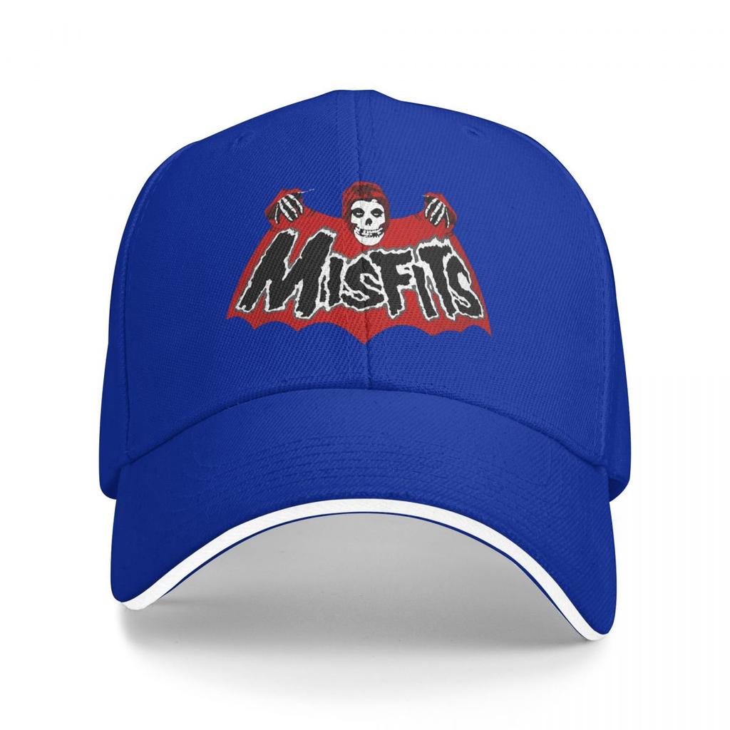 Unisex Baseball Hats Misfits Rock Band Skull Horror Outdoor Streetwear Summer Sports Baseball Caps Hip Hop Cap Casquette Hats