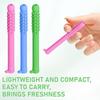 Chewable Essential Oil Breath Stick,Chewable Breather Quit Smoking Breather Quit Smoking with Essential Oil,Portable Breath Freshener