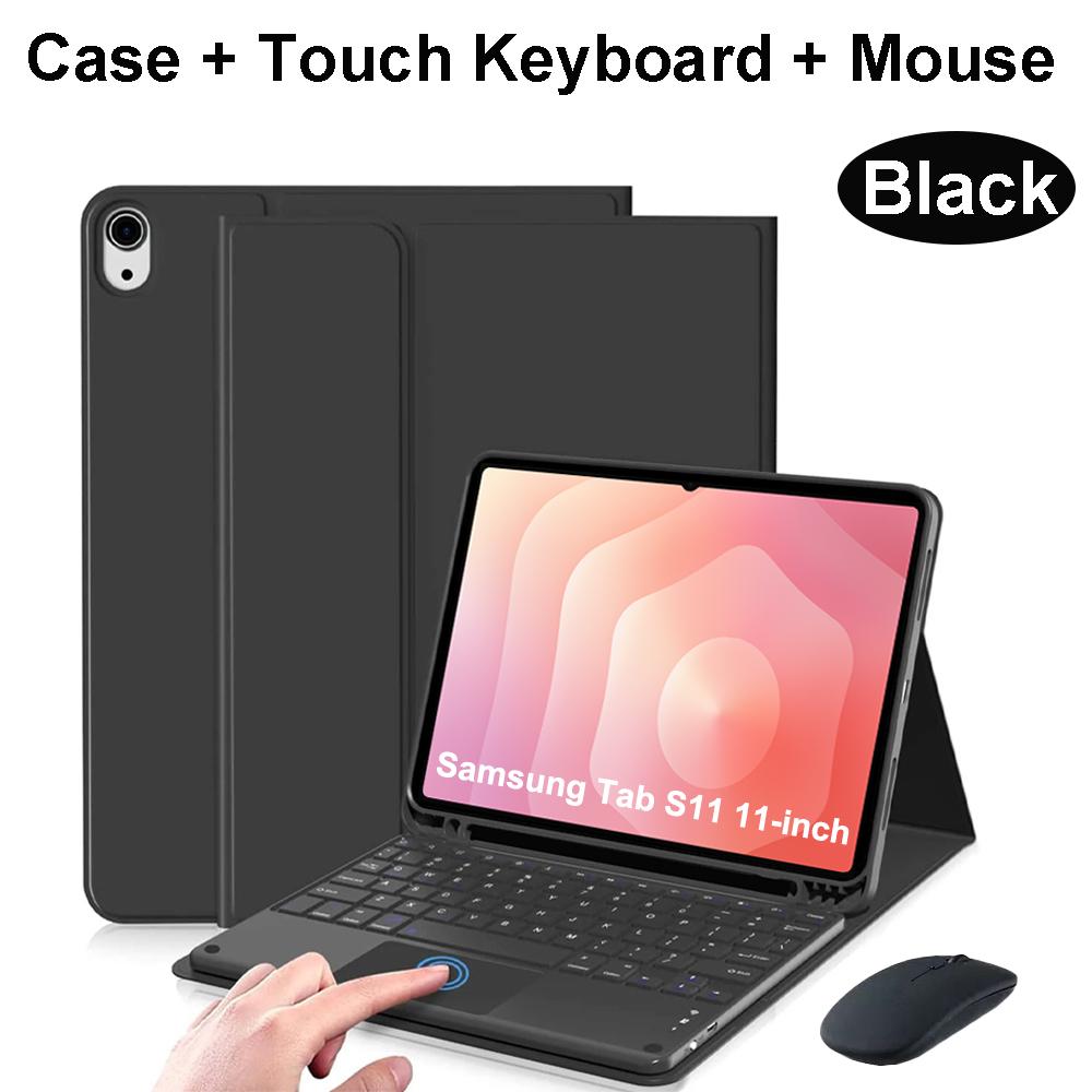 Case for Samsung Galaxy Tab S11 11-inch,Bluetooth Keyboard Cover for Galaxy S11 SM-X730/X736B,for Samsung Smart Stand Cover