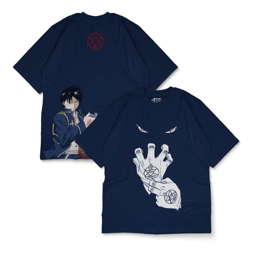 Anime Giapponese FULLMETAL ALCHEMIST Potere Vero T-shirt Grafica Uomo Donna Streetwear Y2K Oversize Alta Qualità Cotone Manica Corta Abbigliamento Femminile Maschile