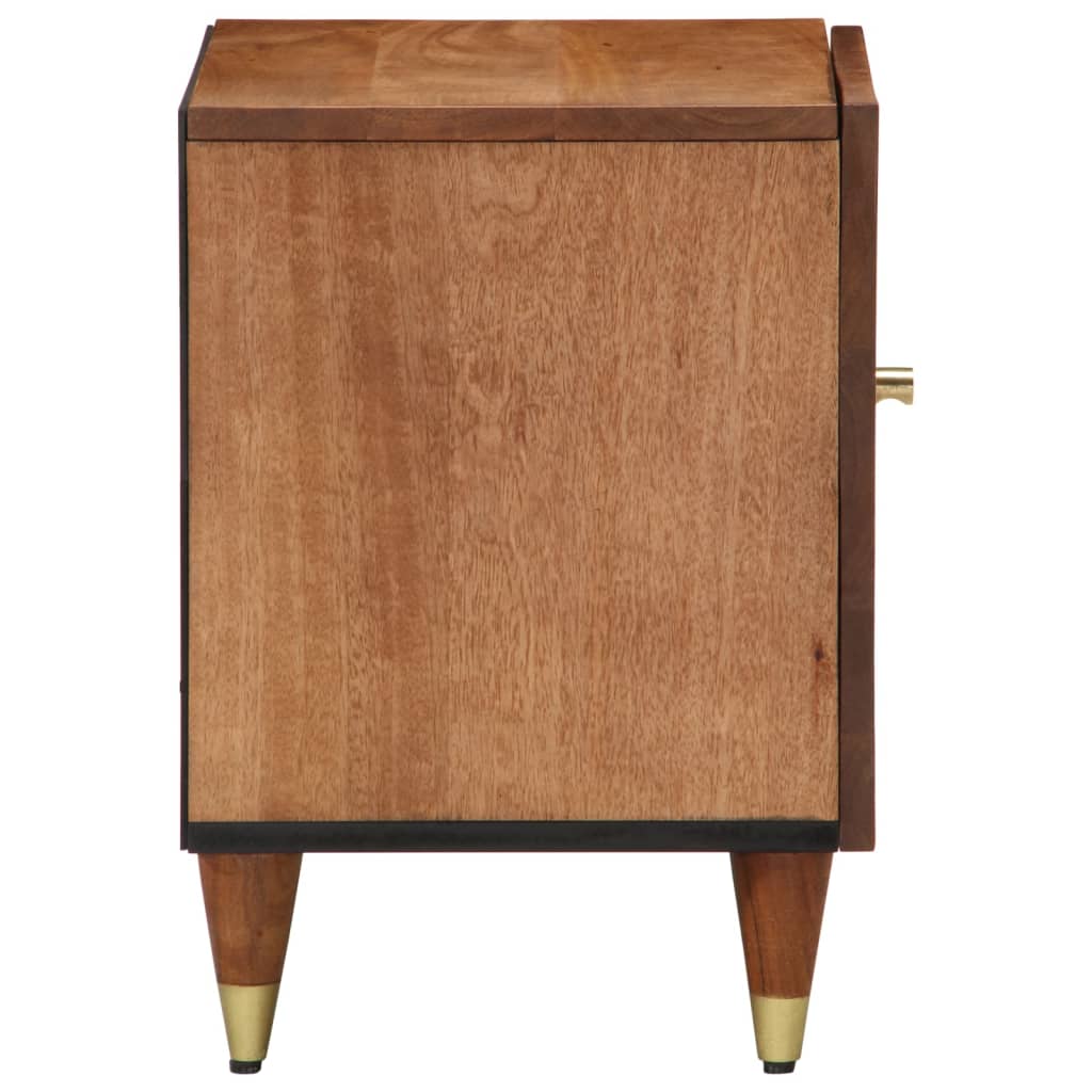 Nightstand 40 x 33 x 46 cm Solid Mango Wood