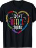 Cute School Secretary Administrator Thank You Receptionist Team Graphic T-Shirt for Men and - Fun Of