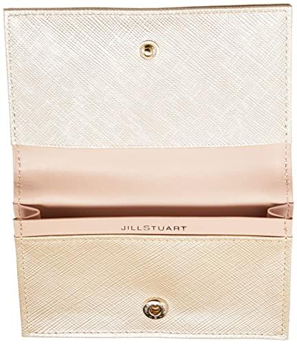 Jill Stuart Gloria Women's Leather Business Card Holder with Ribbon Motif, JSLW3AM1