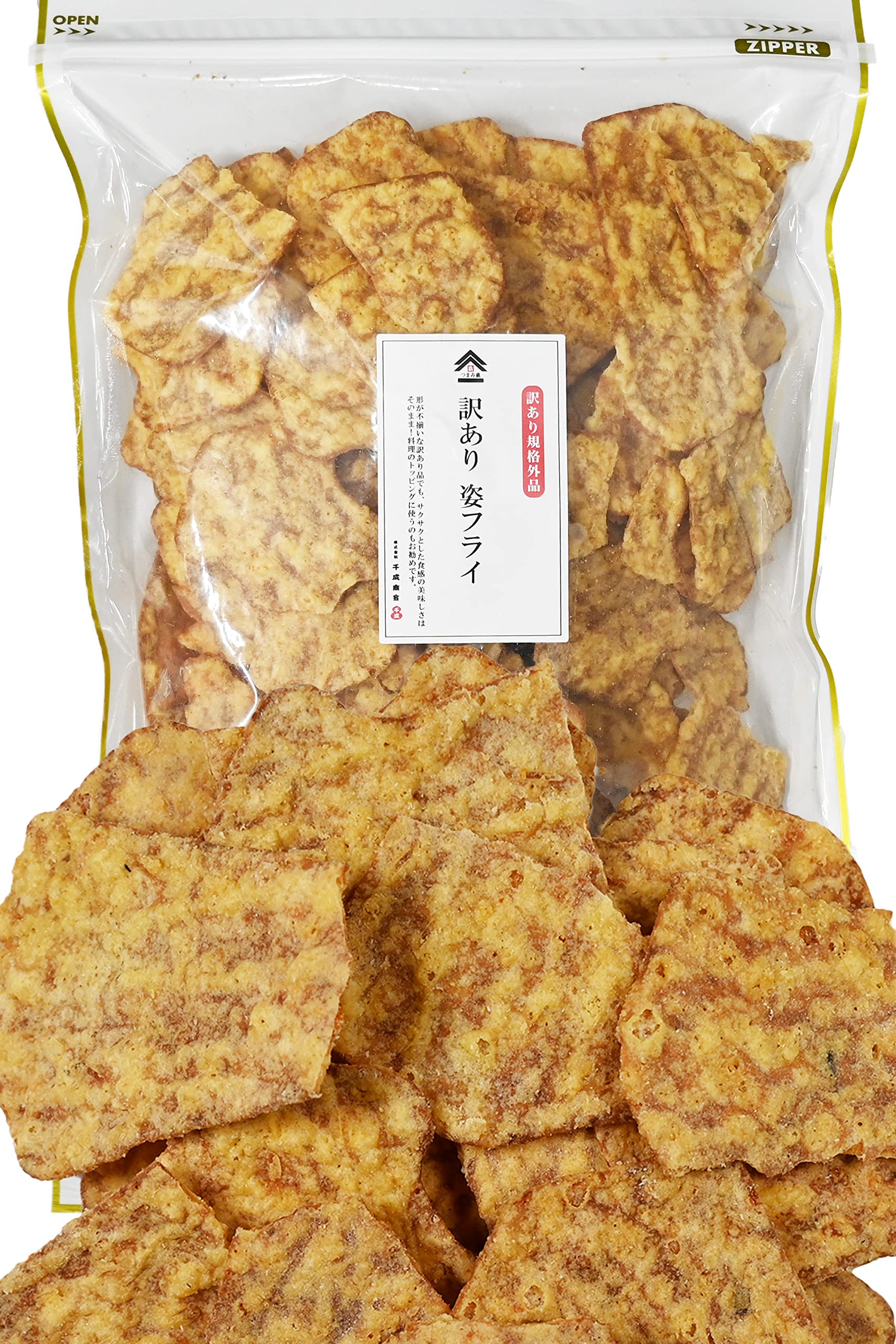 

Жареный кальмар кальмар коммерческий большой объем Для некоторых закусок Sennari Shokai Жареный битый 500 г (кальмар темпура, крекер) [Для употребления, сладости] причина,