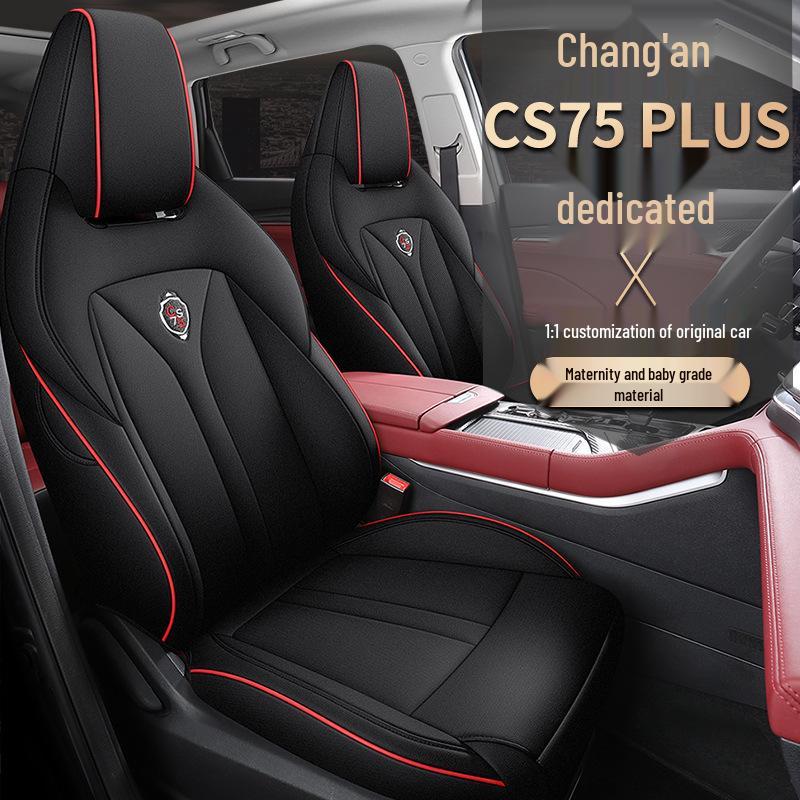 2021-2024 Changan CS75 PLUS Car Seat Covers, Full Coverage, Integrated Headrest
