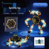 Transformable Luminous Fingertip Gyroscope - Educational Rotating Decompression Toy for Kids