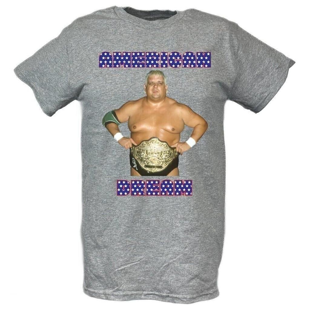 Dusty Rhodes The American Dream Champ Grey Tshirt