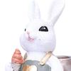 Flower Pot Ornament Spring Easter Decoration Sculpture Resin Container Bunny Figurine for Restaurant Office Yard Home Party