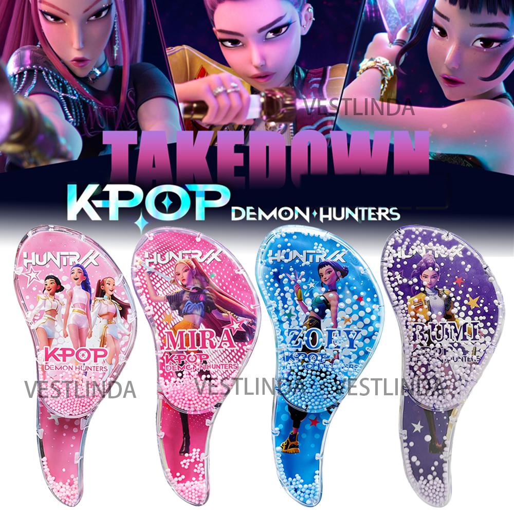 Discover Intime Women's 1/4Pcs Latest Kpop Demon Hunter Comb Rumi Peripheral Series Fashion Cushion Massage Comb Cartoon Anime Student Comb Birth Date Present