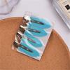 4Pcs/Set Seamless Wide Transparent Hair Clips Protect Hair Makeup Duckbill Clip