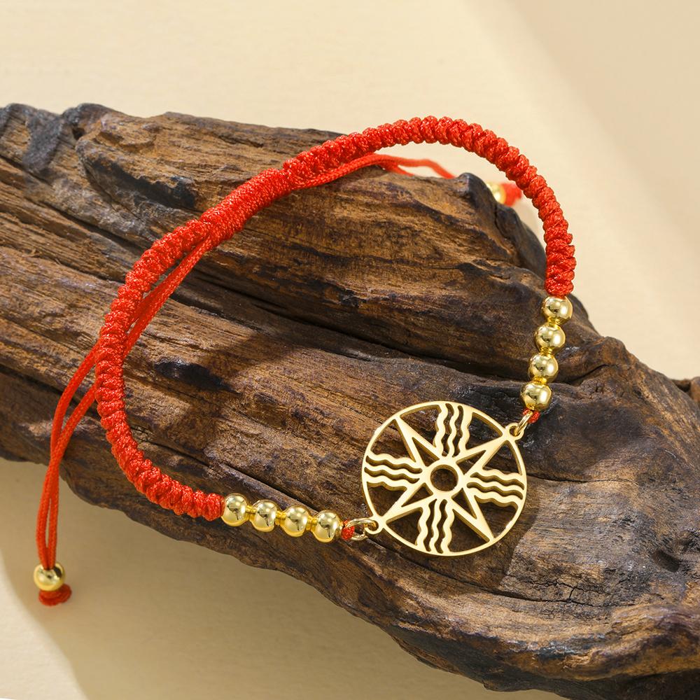 Dawapara Assyrian Star Bracelet Ancient Sumerian Sun Symbol Star of Shamash Charm Stainless Steel Mesopotamian Jewelry