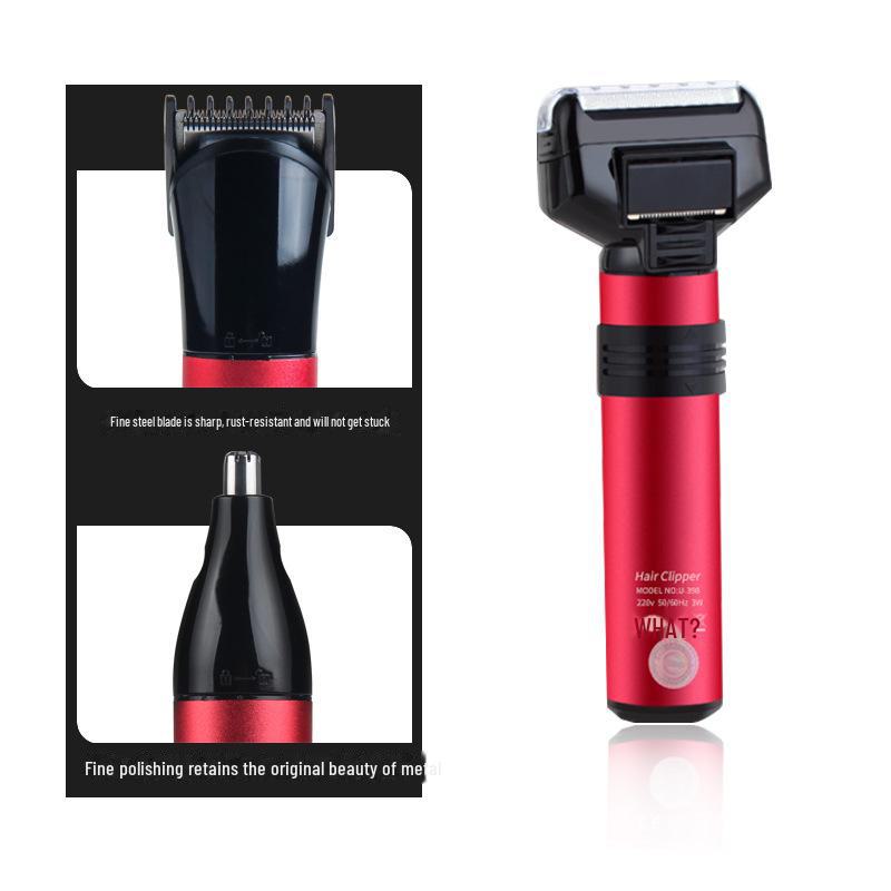 

Электрический набор для ухода за волосами «три в одном»: Бритва, триммер для волос и триммер для носа European standard 220V