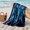 Asciugamano da Spiaggia in Microfibra con Stampa Chelsea FC Asciugatura Rapida Assorbente Grande Asciugamano per Spiaggia Nuoto Viaggio