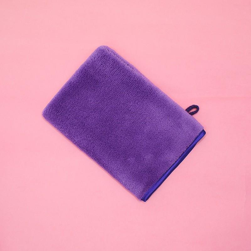 European-Style Microfiber Makeup Remover & Shower Mitt