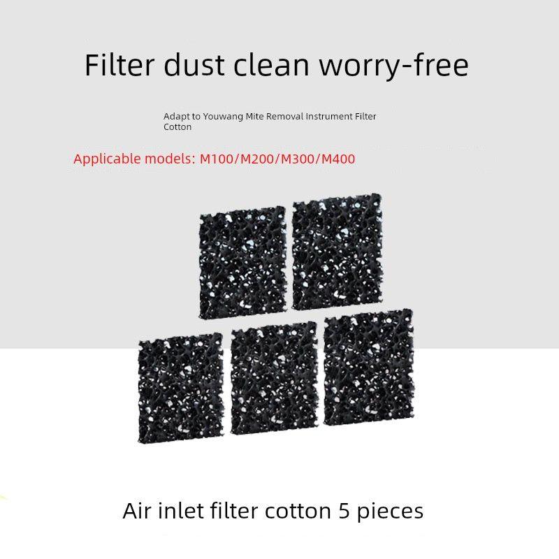 

Suitable for Uwant Youwang Mites Instrument M100 Filter Element Cotton Column Cm2306 Filter Cotton M200/M300 Sponge Strainer 5 Air Inlet Filter Cotton