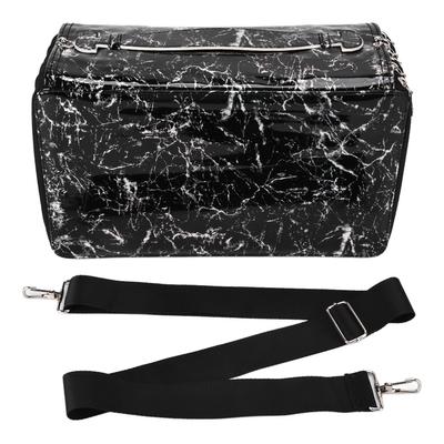 Pencil Case 360 Hole Large Capacity Neatly Crimped Feel Comfortable Glossy ZipperStationery