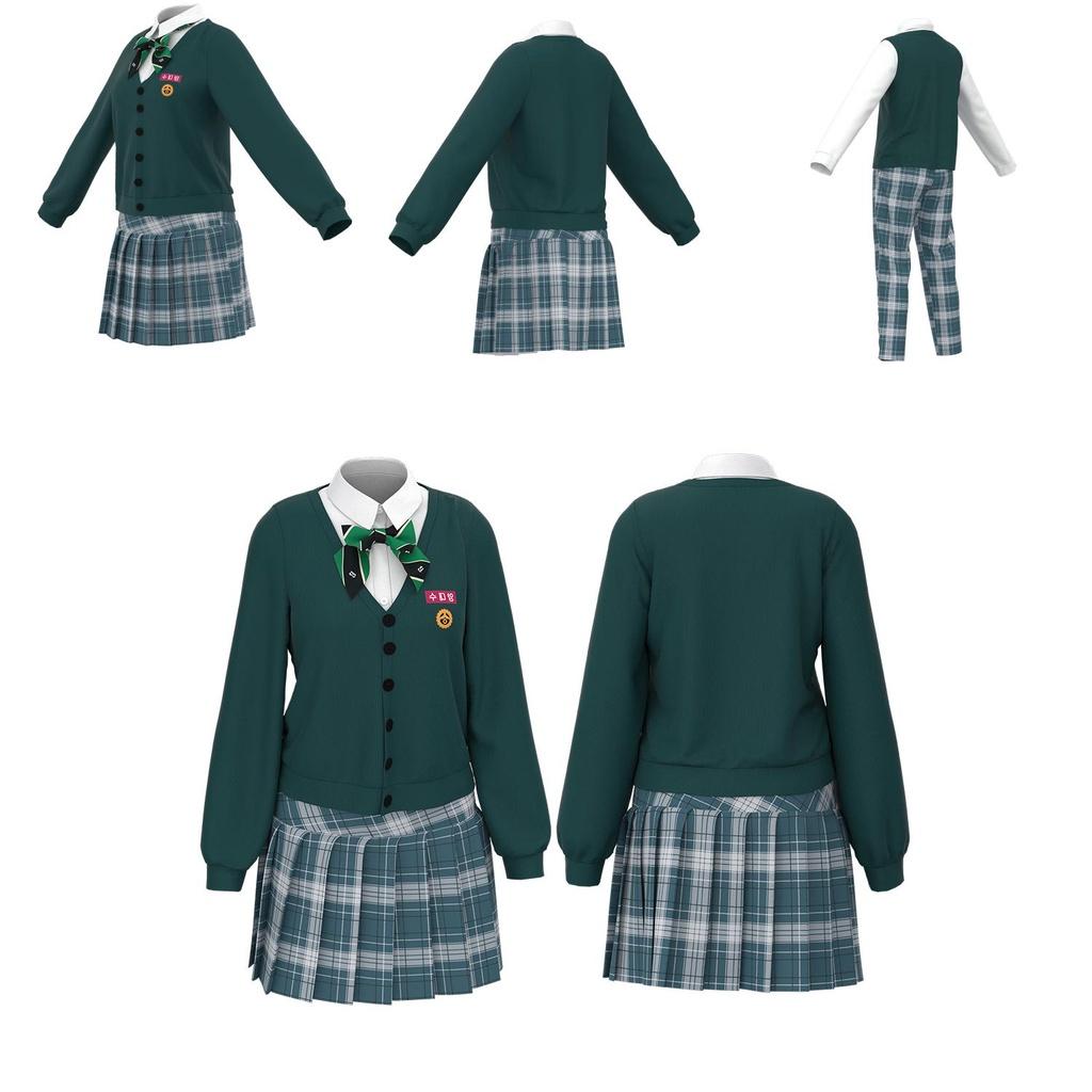 All Of Us Are Dead Cosplay School Uniform Costume For Men And Women Perfect For Halloween Or Theme Parties