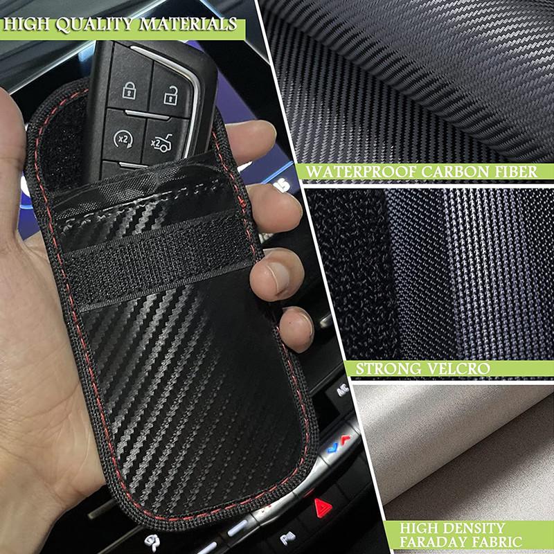 RFID Faraday Box: Mobile Signal & Car Key Shielding Bag