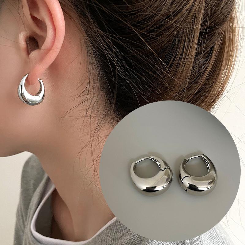 PANJBJ 925 Silver Bow Knot Earring for Women Texture Tassels Sweet Romantic Korean Jewelry Gift