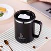 500ml Thermos Mug 304 Stainless Steel Coffee Cup With Handle Leak-Proof Vacuum Flask Insulated Cup Portable Thermal Water Bottle