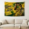 Brazilian Football Flags Outdoor Camping Party Flags Wall Art Home Decor