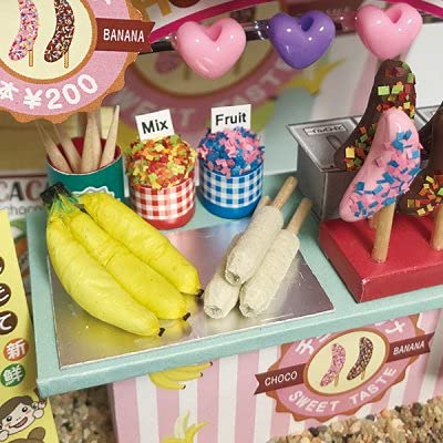 Billy Handmade Dollhouse Kit Festival Stall Kit Chocolate Banana