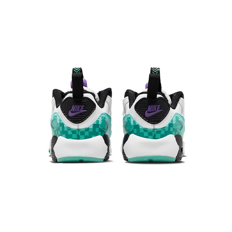 Nike Air Max 90 Low Top Toddler Shoes White Green Infant And Toddler DN3265-100