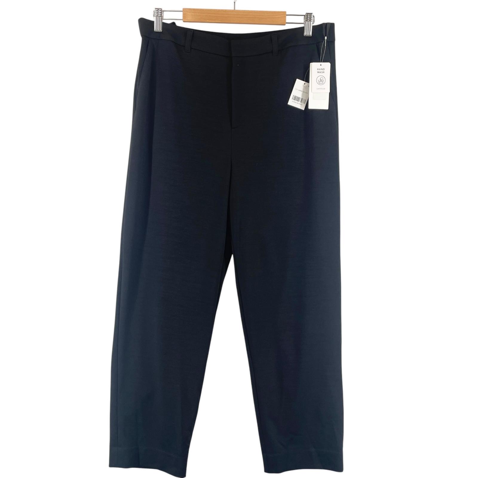 UNTITLED Plain Pants black Women 46 used