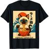 Ramen Cat - Kawaii Anime Ramen Cat- Siamese Ramen Cat T-Shirt
