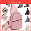 Adjustable Womens Backpack Shoulder Strap Multipocket Fanny Pack With Zipper Casual Sports Travel Bag