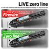 Pen Type Digital Multimeter Electrical Tester with NCV- Voltmeter Ohmmeter Live Line Digital Testers with Flashlight
