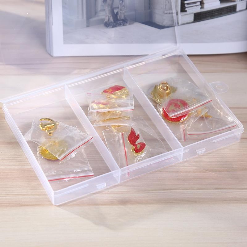 Organizer Storage Box Plastic Transparent Multifunctional Space Saving Jewelry