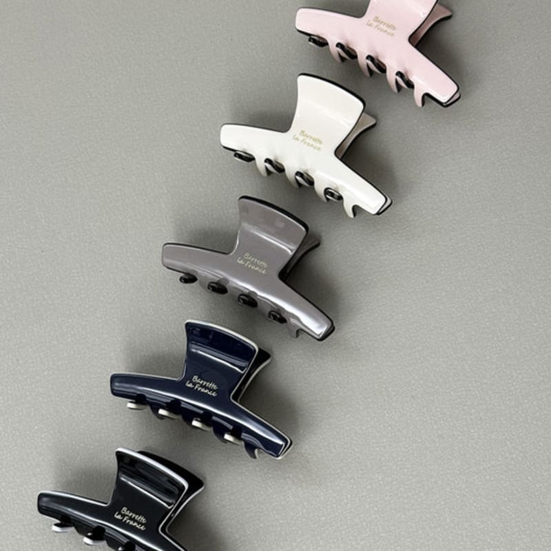 

mosxe Modern hair clip (5color) black