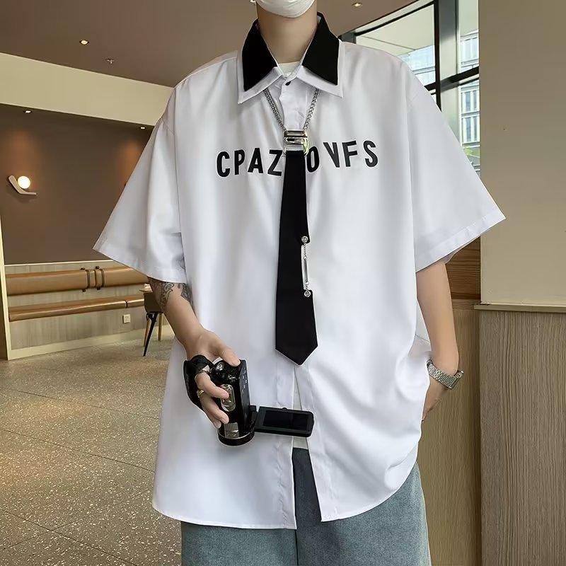 

Мужская ретро футболка с коротким рукавом, дизайнерская, с принтом тай-дай, повседневная - летняя, трендовая, свободного кроя для пар Medium белый