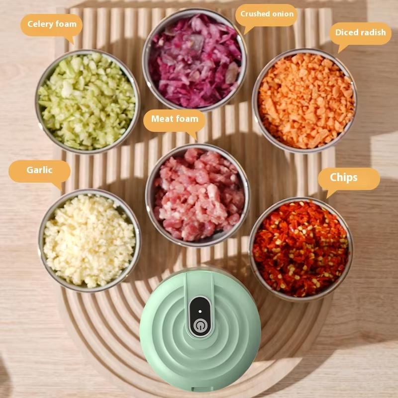 Xiaomi Mini Electric Meat Grinder 250ML Garlic Puree Machine Onion Ginger Chili Chopper Kitchen Food Mixer