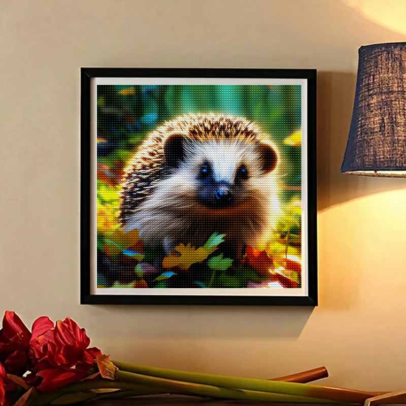 Neuankömmling 5D DIY Vollkreis Diamantmalerei "Igel" Stickerei Kreuzstich Heimdekor Geschenk
