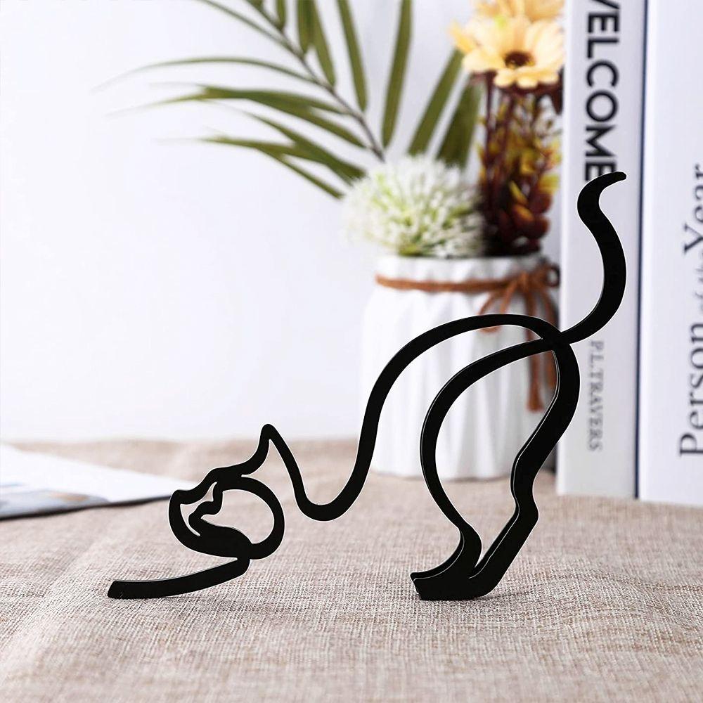 Gift Desktop Decoration Dog Cat Home Office Home Decoration Figurines Dog Ornaments Art Sculpture