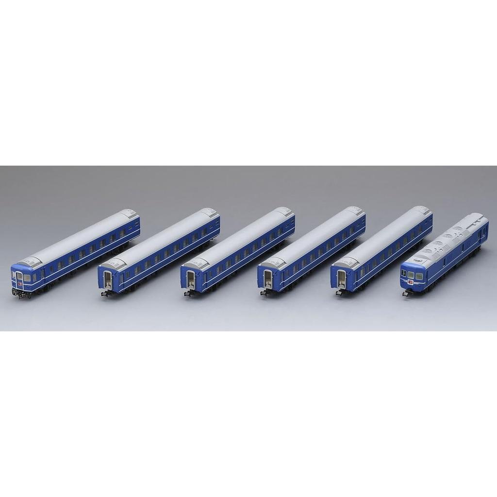 TOMIX N Gauge JNR 24 Series Yuuzuru Basic Set 98845 Model Train Passenger Car 24-Type