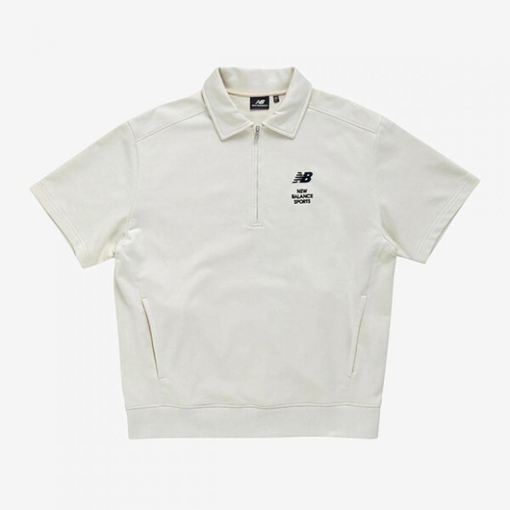 

New Balance Short Sleeve Tee Half Zip Half Sweatshirt Nbncd22423 64 95