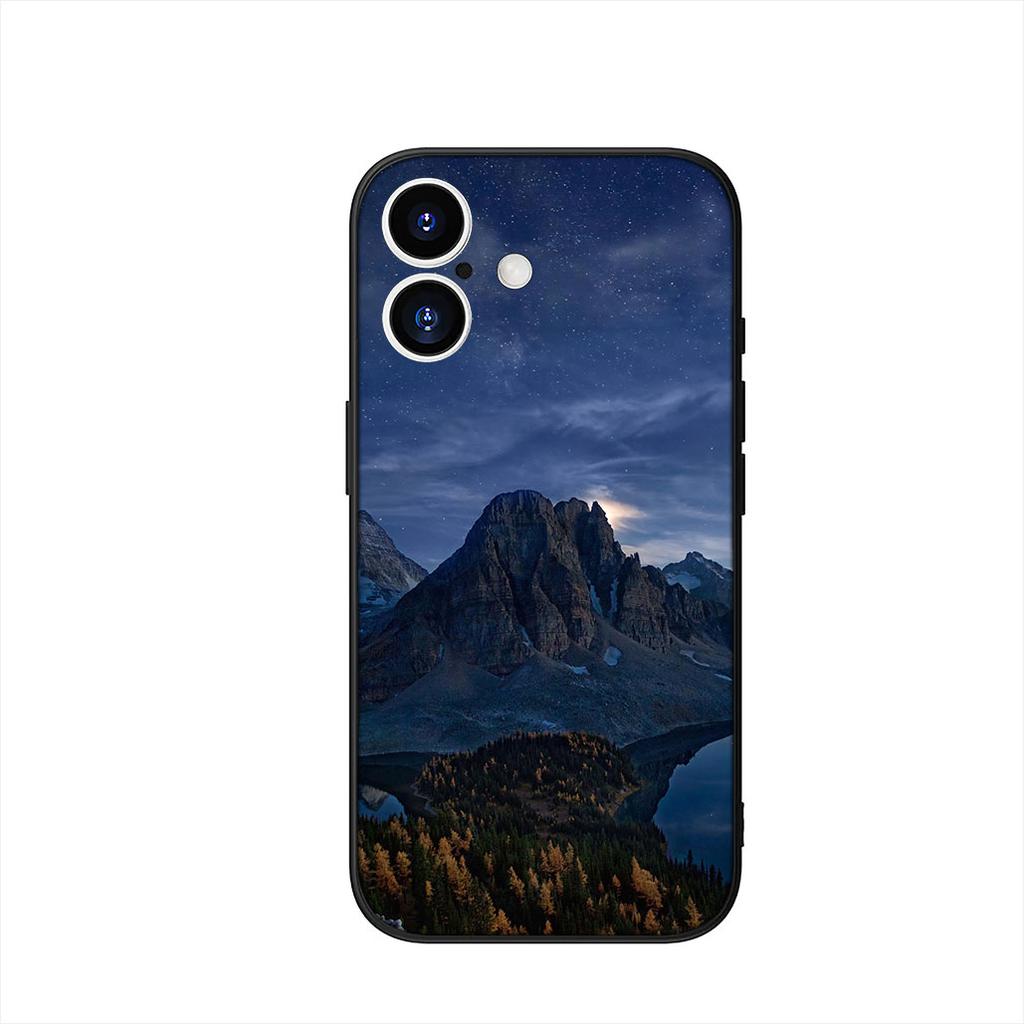 Phone Cover for Samsung Galaxy A55 A54 A25 A36 A17 A26 A35 A33 A34 A14 A37 S8 S9 S20 S21 FE S10 Plus Case Mountain Forest Casing